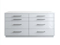 Commode-Panneaux MDF-170x46x78 cm-Blanc-Style contemporain